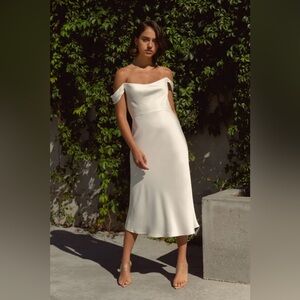 Jenny Yoo Evelyn Dress in Ivory